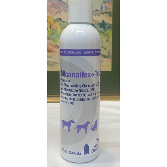 MiconaHex+Triz Shampoo for Dogs, Cats and Horses, 8 oz FREE SHIP - Picture 1 of 4
